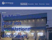 Tablet Screenshot of electromaticguinee.com